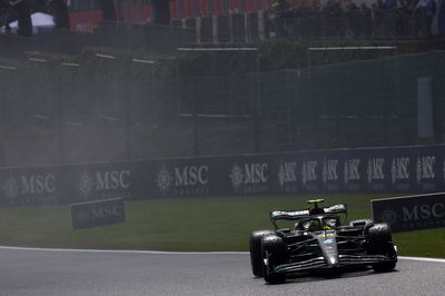 Lewis Hamilton (GBR) Mercedes AMG F1 W14. Formula 1 World Championship, Rd 13, Belgian Grand Prix, Spa Francorchamps,