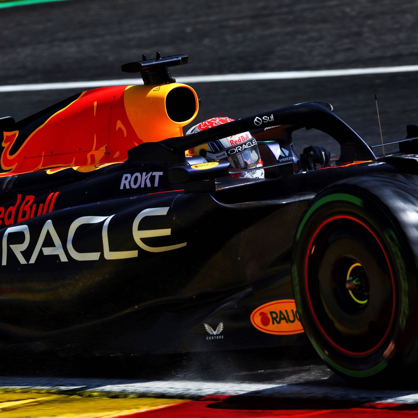 Max Verstappen (NLD) Red Bull Racing RB19. Formula 1 World Championship, Rd 13, Belgian Grand Prix, Spa Francorchamps,