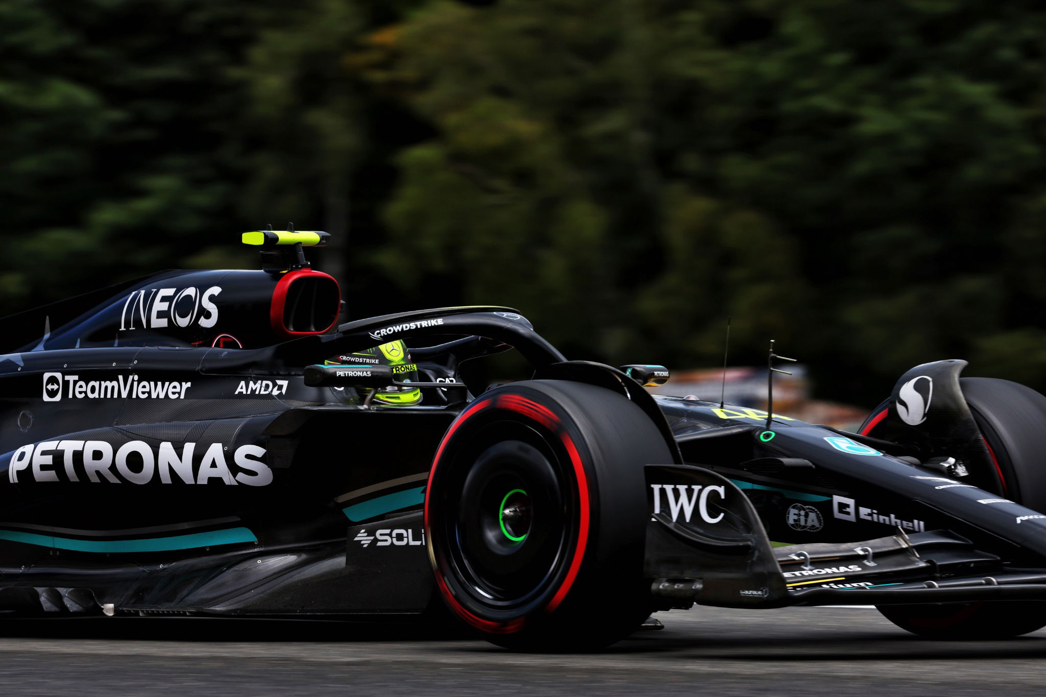 Lewis Hamilton (GBR) Mercedes AMG F1 W14. Formula 1 World Championship, Rd 13, Belgian Grand Prix, Spa Francorchamps,