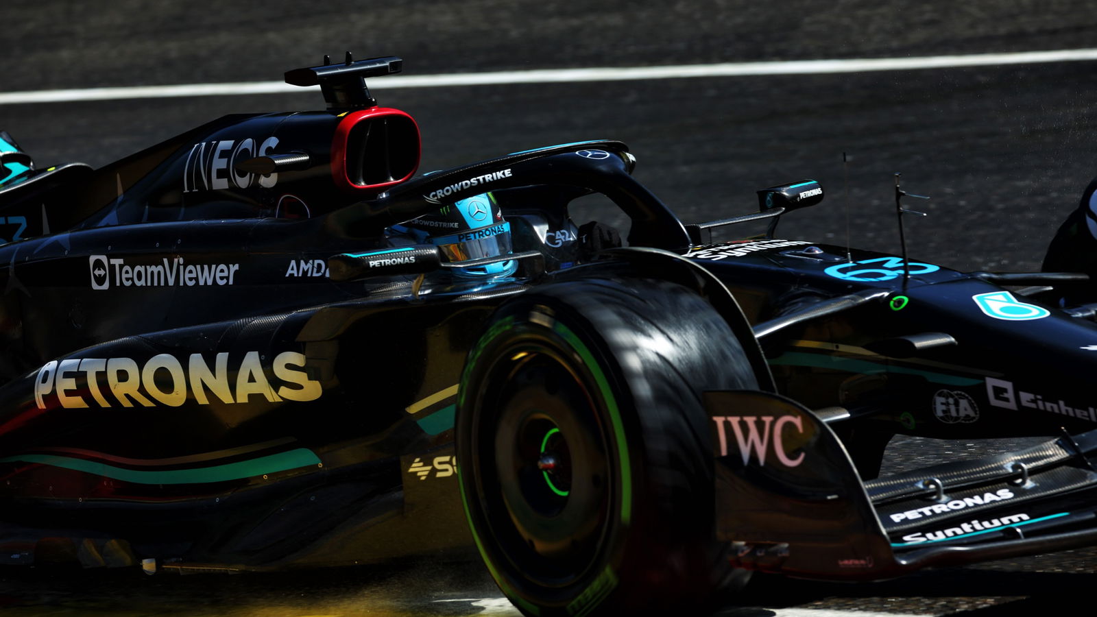 George Russell (GBR) Mercedes AMG F1 W14. Formula 1 World Championship, Rd 13, Belgian Grand Prix, Spa Francorchamps,