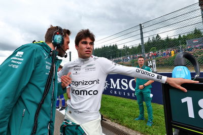 Lance Stroll (CDN) Aston Martin F1 Team on the grid. Formula 1 World Championship, Rd 13, Belgian Grand Prix, Spa