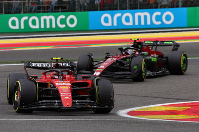 Carlos Sainz Jr ( ESP) Ferrari SF-23. Kejuaraan Dunia Formula 1, Rd 13, Grand Prix Belgia, Spa Francorchamps, Belgia,