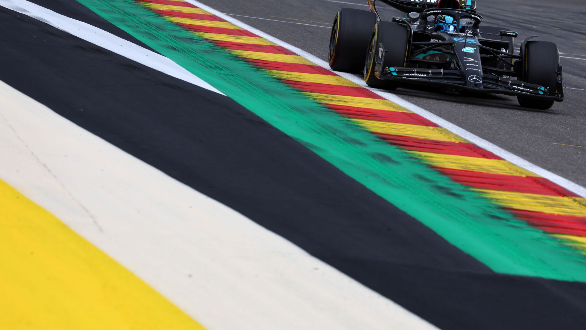 George Russell (GBR) Mercedes AMG F1 W14. Formula 1 World Championship, Rd 13, Belgian Grand Prix, Spa Francorchamps,