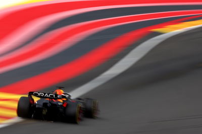 Max Verstappen (NLD ) Red Bull Racing RB19. Kejuaraan Dunia Formula 1, Rd 13, Grand Prix Belgia, Spa Francorchamps,