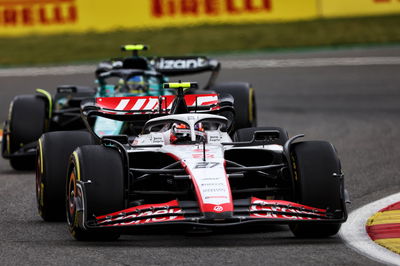 Nico Hulkenberg (GER ) Haas VF-23. Kejuaraan Dunia Formula 1, Rd 13, Grand Prix Belgia, Spa Francorchamps, Belgia,