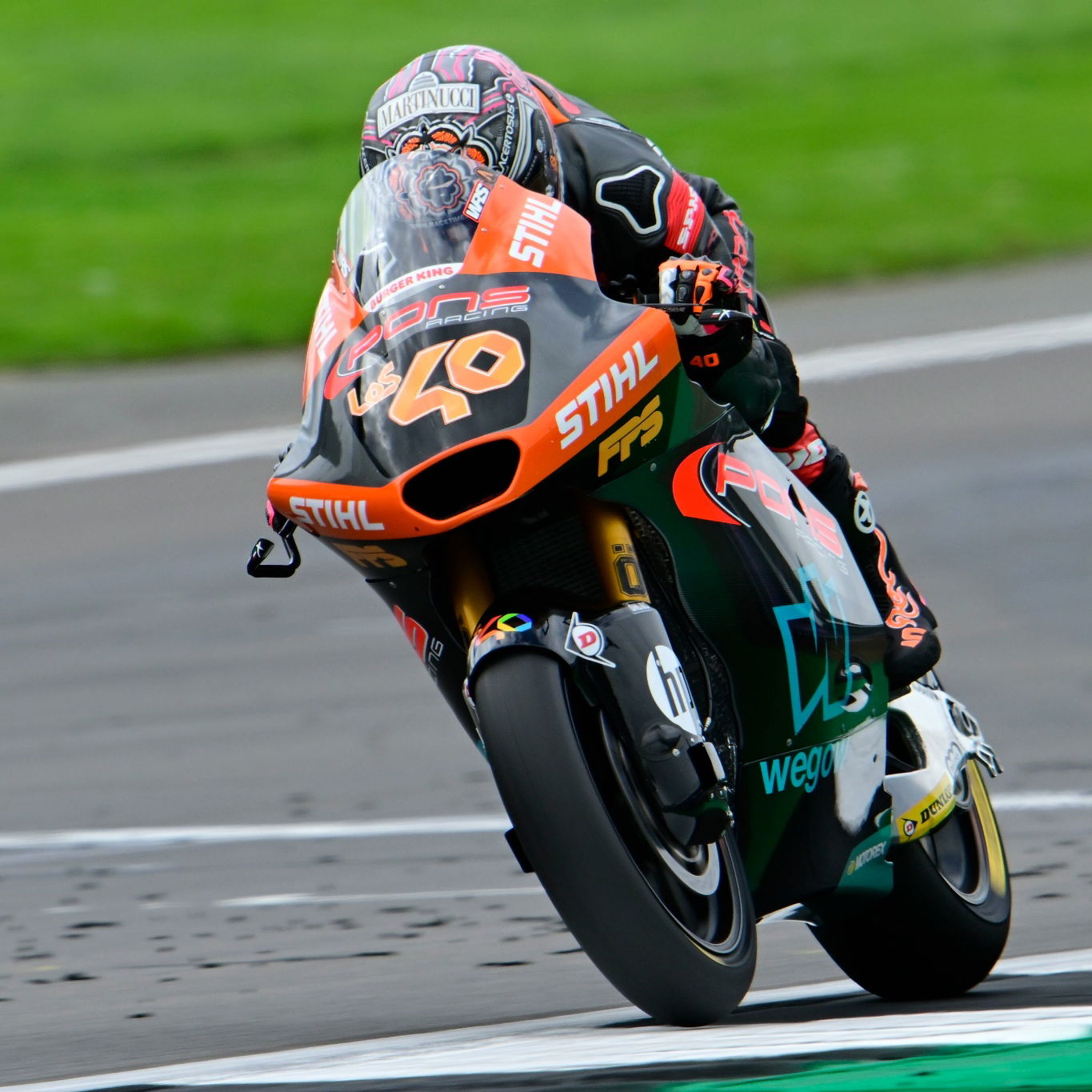 Aron Canet, Moto2, British MotoGP 4 August