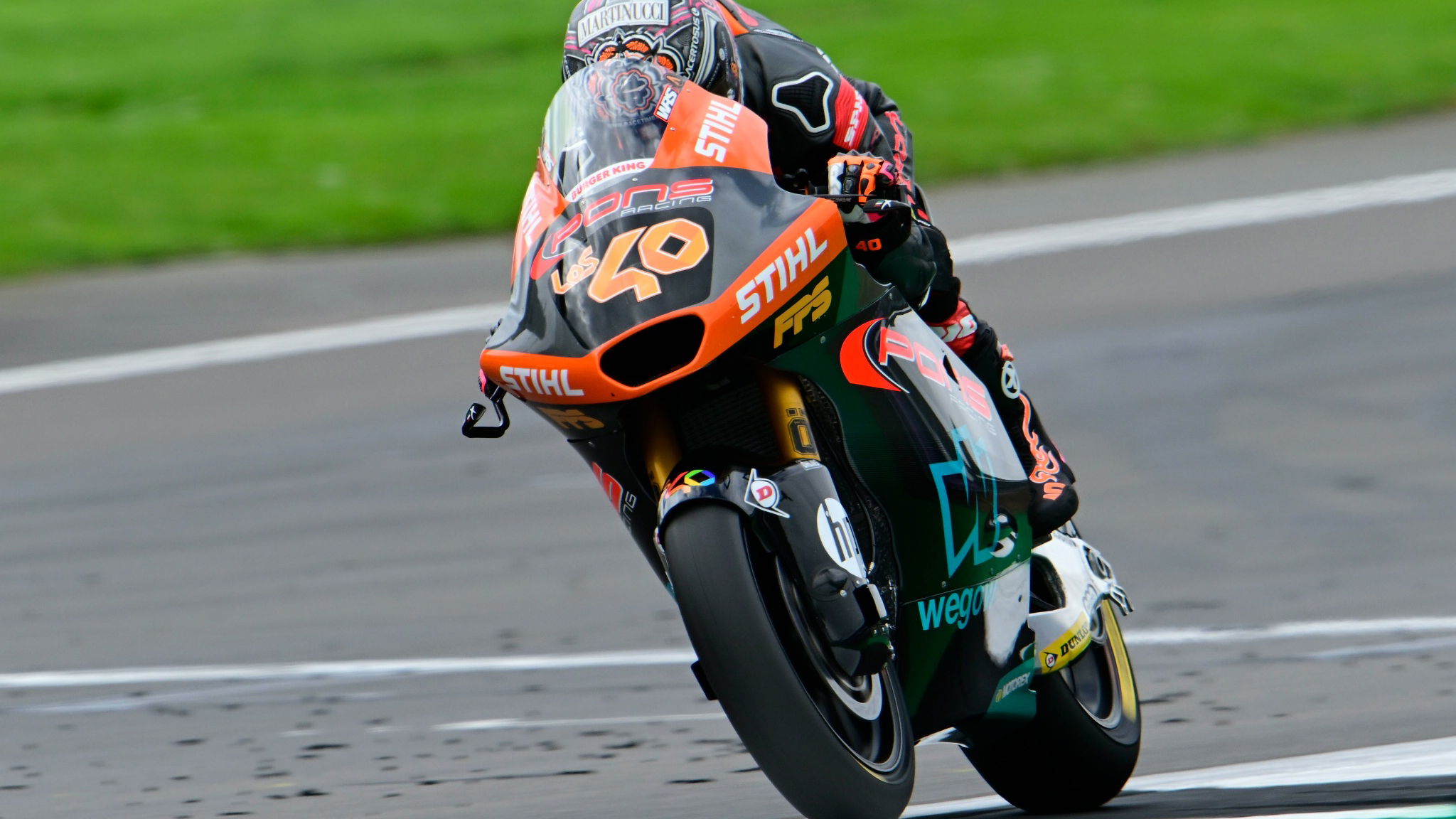 Aron Canet, Moto2, British MotoGP 4 August