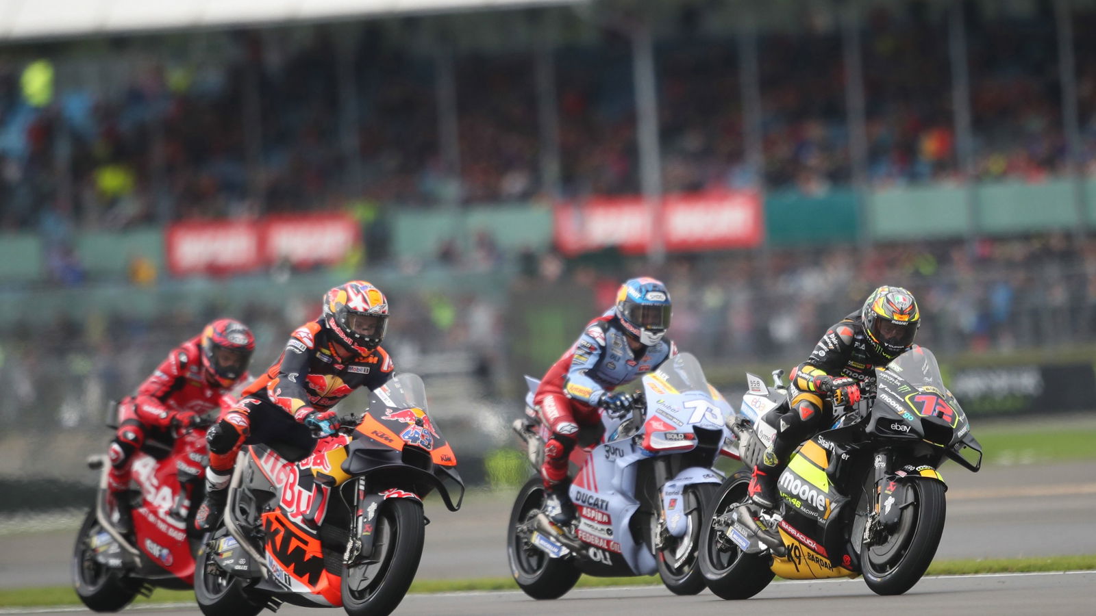 Marco Bezzecchi Sprint Race, Brirish MotoGP, 5 August