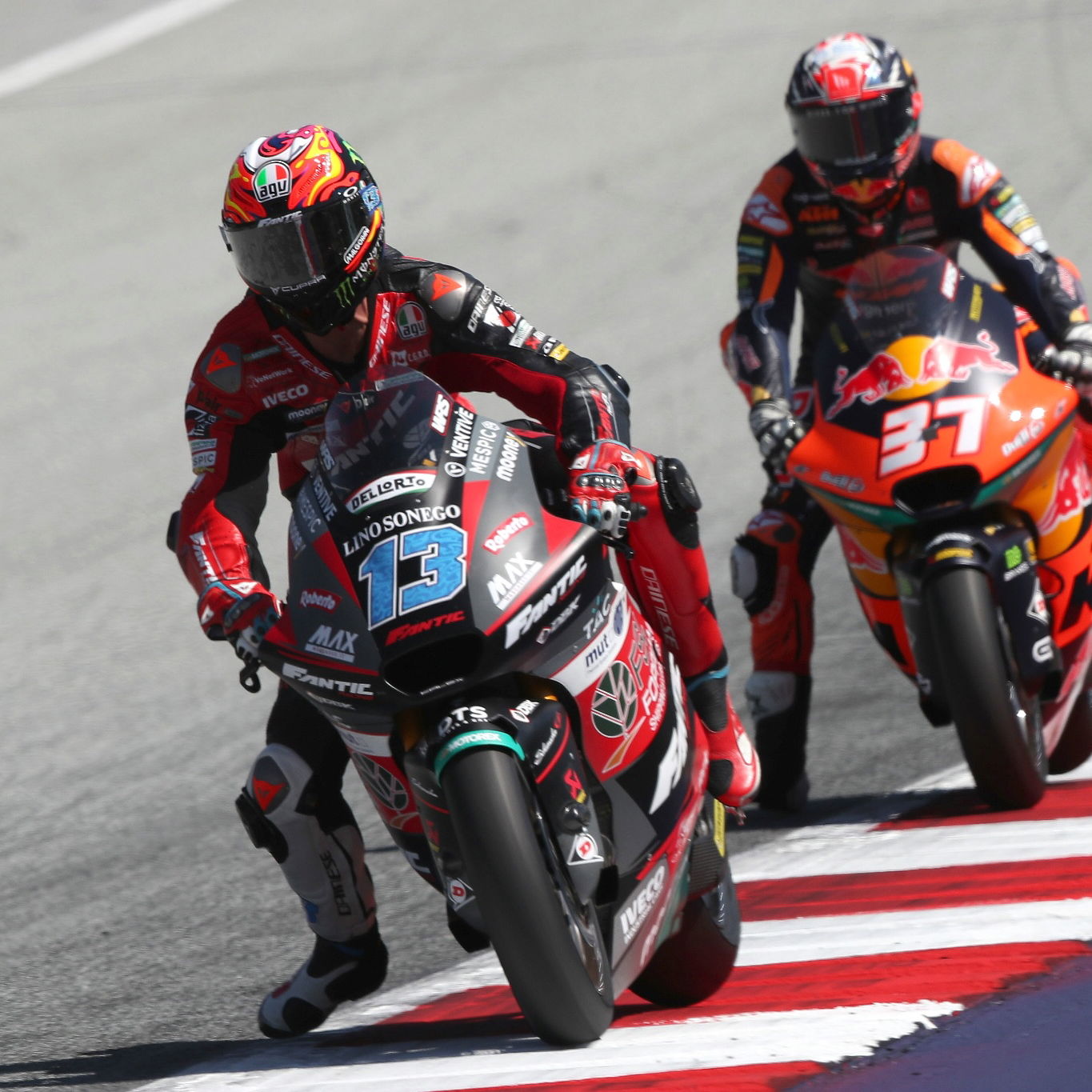 Celestino Vietti, Moto2 race, Austrian MotoGP, 20 August