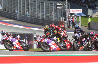 Marco Bezzecchi crash, Sprint Race, Austrian MotoGP, 19 August