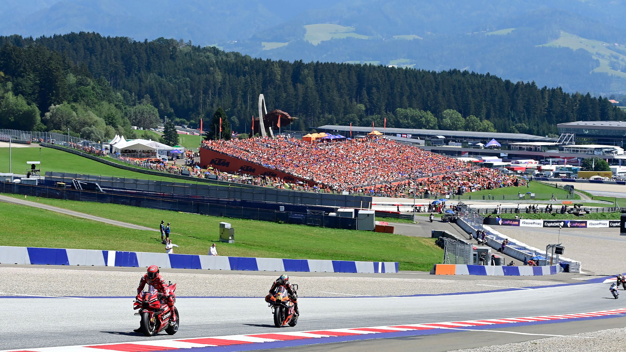 Francesco Bagnaia, MotoGP race, Austrian MotoGP 20 August