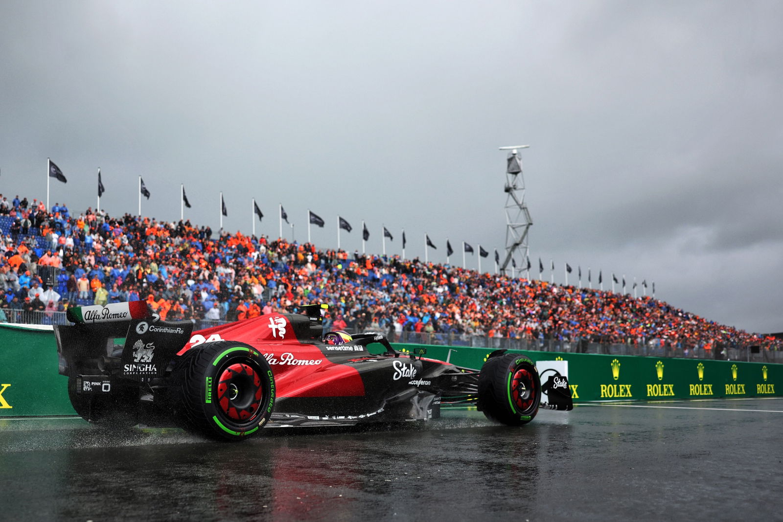 Zhou Guanyu (CHN) Alfa Romeo F1 Team C43. Formula 1 World Championship, Rd 14, Dutch Grand Prix, Zandvoort, Netherlands,