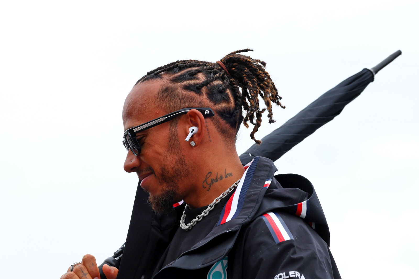 Lewis Hamilton (GBR) Mercedes AMG F1 on the drivers' parade. Formula 1 World Championship, Rd 14, Dutch Grand Prix,