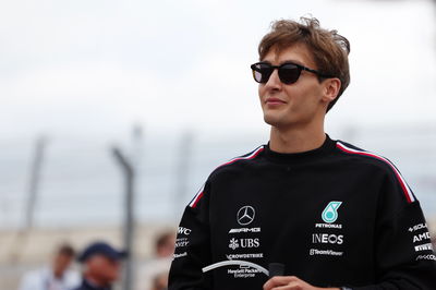 George Russell (GBR) Mercedes AMG F1 on the drivers' parade. Formula 1 World Championship, Rd 14, Dutch Grand Prix,