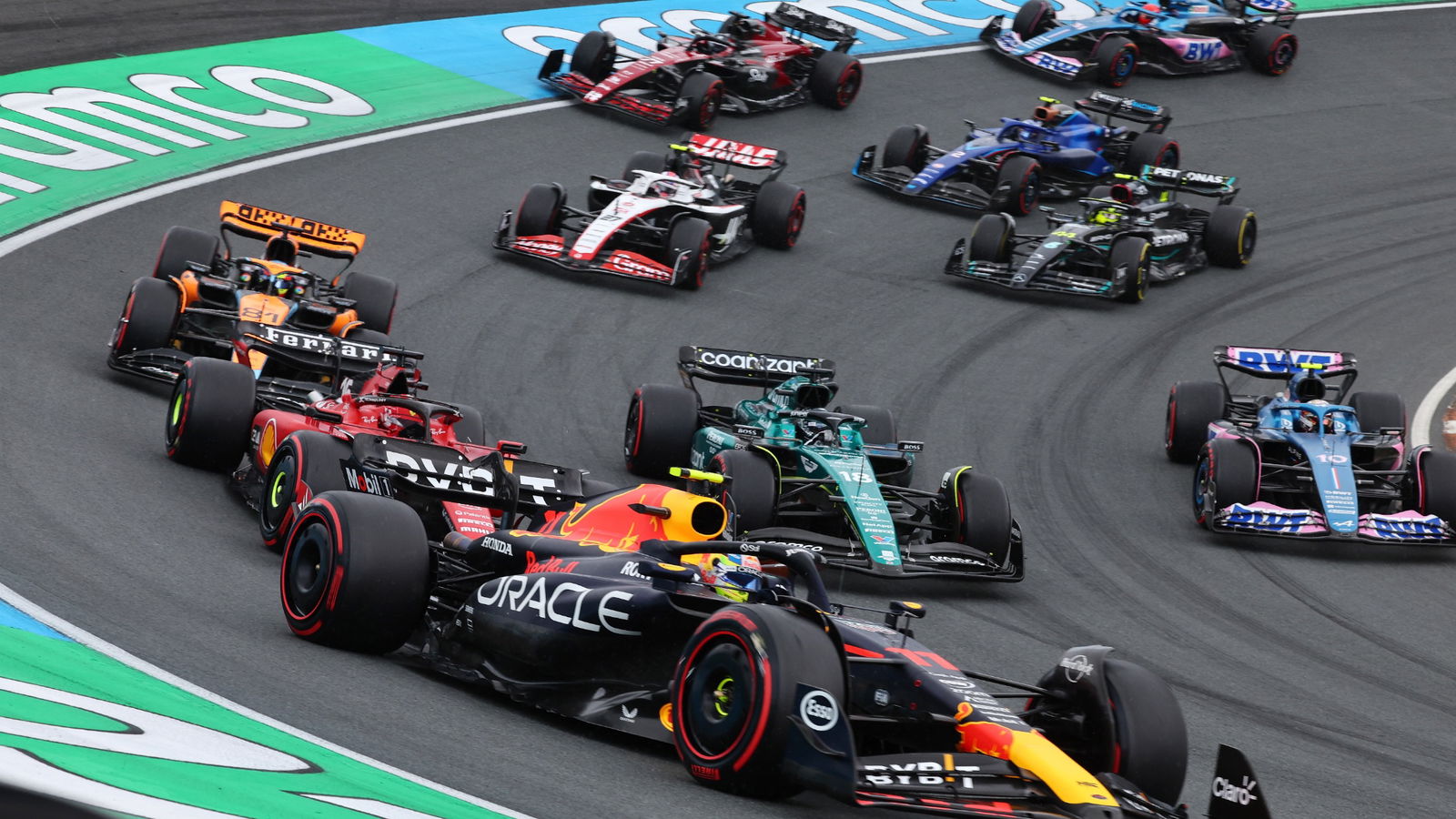 Sergio Perez (MEX) Red Bull Racing RB1
