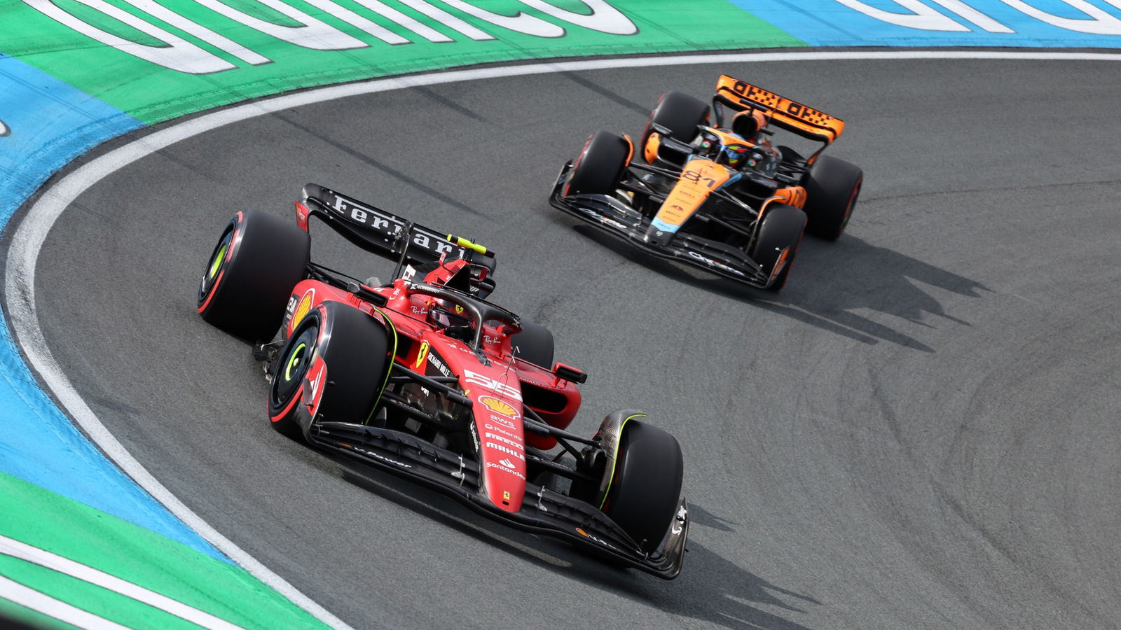 Carlos Sainz Jr (ESP) Ferrari SF-23. Formula 1 World Championship, Rd 14, Dutch Grand Prix, Zandvoort, Netherlands, Race