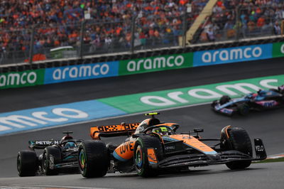 Lando Norris (GBR) McLaren MCL60. Formula 1 World Championship, Rd 14, Dutch Grand Prix, Zandvoort, Netherlands, Race