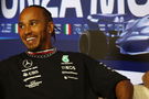 Lewis Hamilton (GBR) Mercedes AMG F1 in the FIA Press Conference. Formula 1 World Championship, Rd 15, Italian Grand Prix,