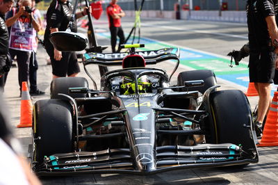 Lewis Hamilton (GBR) Mercedes AMG F1 W14. Formula 1 World Championship, Rd 15, Italian Grand Prix, Monza, Italy, Practice