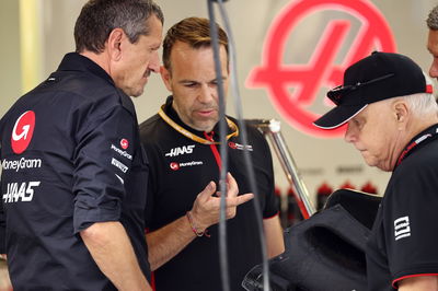 Guenther Steiner (ITA) Haas F1 Team Prinicipal with Gene Haas (USA) Haas Automotion President (Right). Formula 1 World