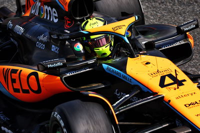 Lando Norris (GBR) McLaren MCL60. Formula 1 World Championship, Rd 15, Italian Grand Prix, Monza, Italy, Qualifying Day.
