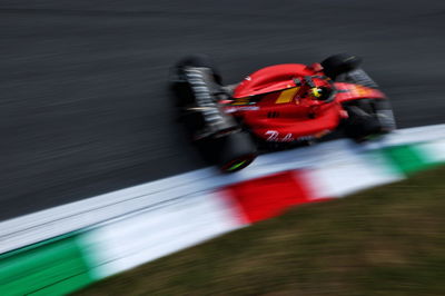 Charles Leclerc (MON ) Ferrari SF-23.Kejuaraan Dunia Formula 1, Rd 15, Grand Prix Italia, Monza, Italia, Kualifikasi