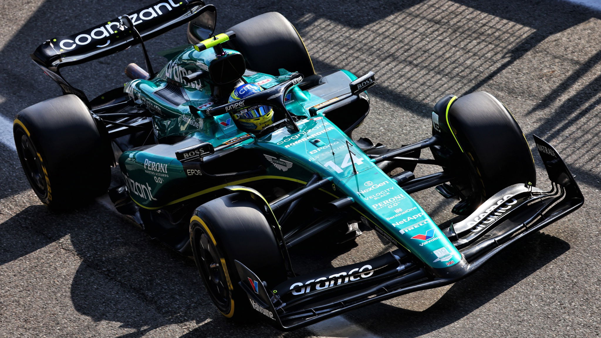 Fernando Alonso (ESP) Aston Martin F1 Team AMR23. Formula 1 World Championship, Rd 15, Italian Grand Prix, Monza, Italy,