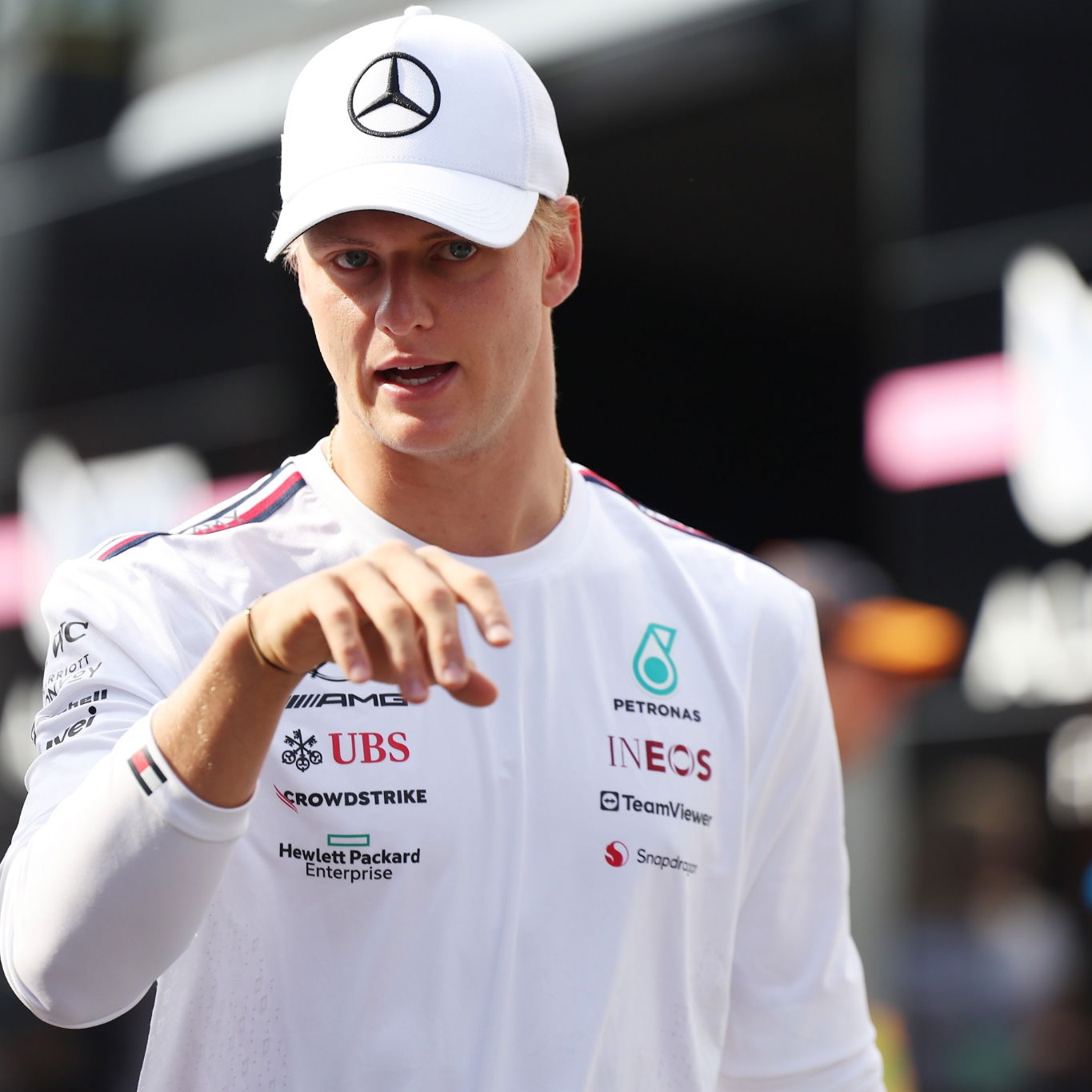 Mick Schumacher (GER) Mercedes AMG F1 Reserve Driver. Formula 1 World Championship, Rd 15, Italian Grand Prix, Monza,
