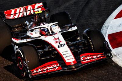 Nico Hulkenberg (GER) Haas VF-23. Formula 1 World Championship, Rd 16, Singapore Grand Prix, Marina Bay Street Circuit,