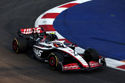 Nico Hulkenberg (GER) Haas VF-23. Formula 1 World Championship, Rd 16, Singapore Grand Prix, Marina Bay Street Circuit,