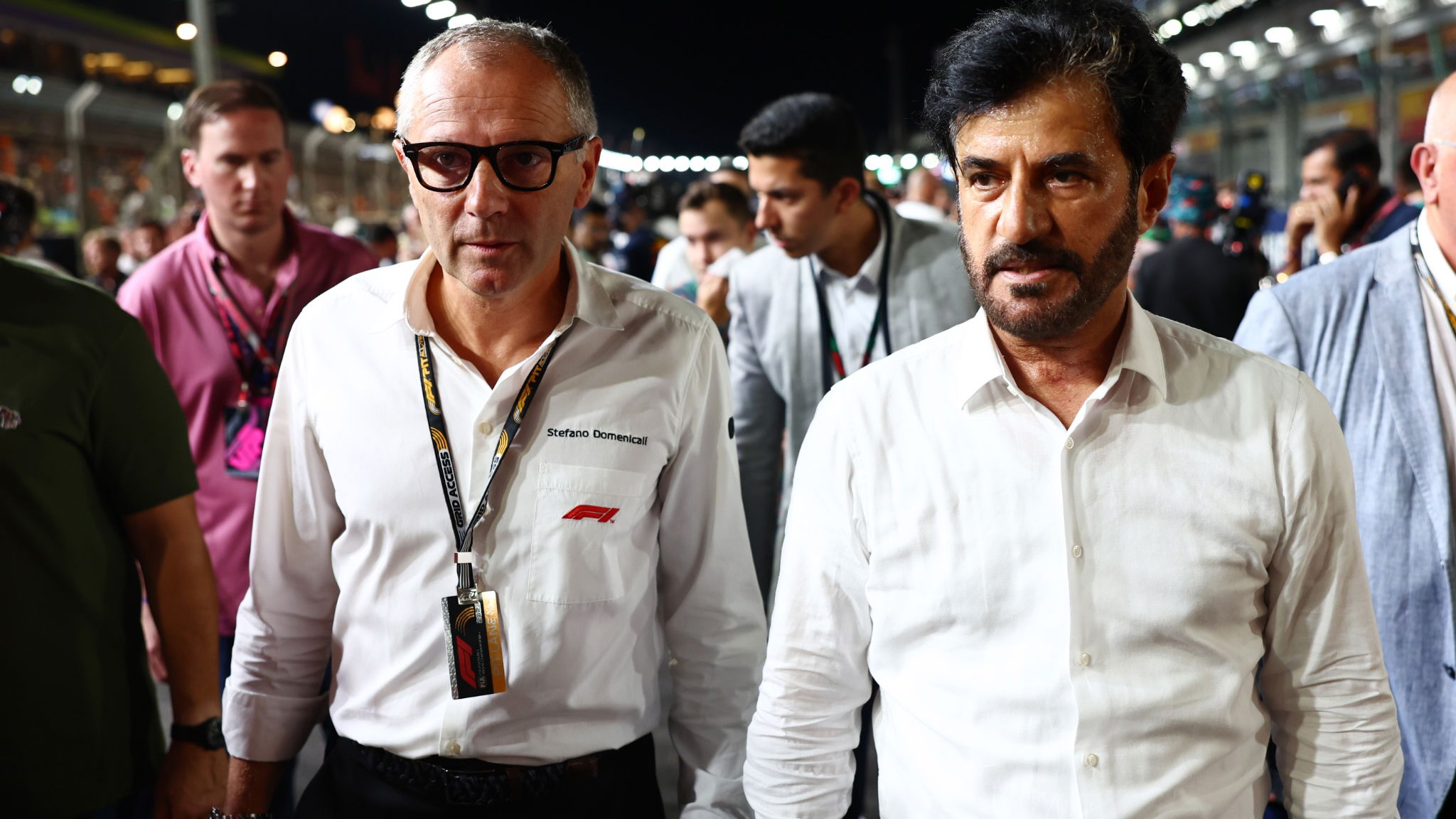 (L to R): Stefano Domenicali (ITA) Form