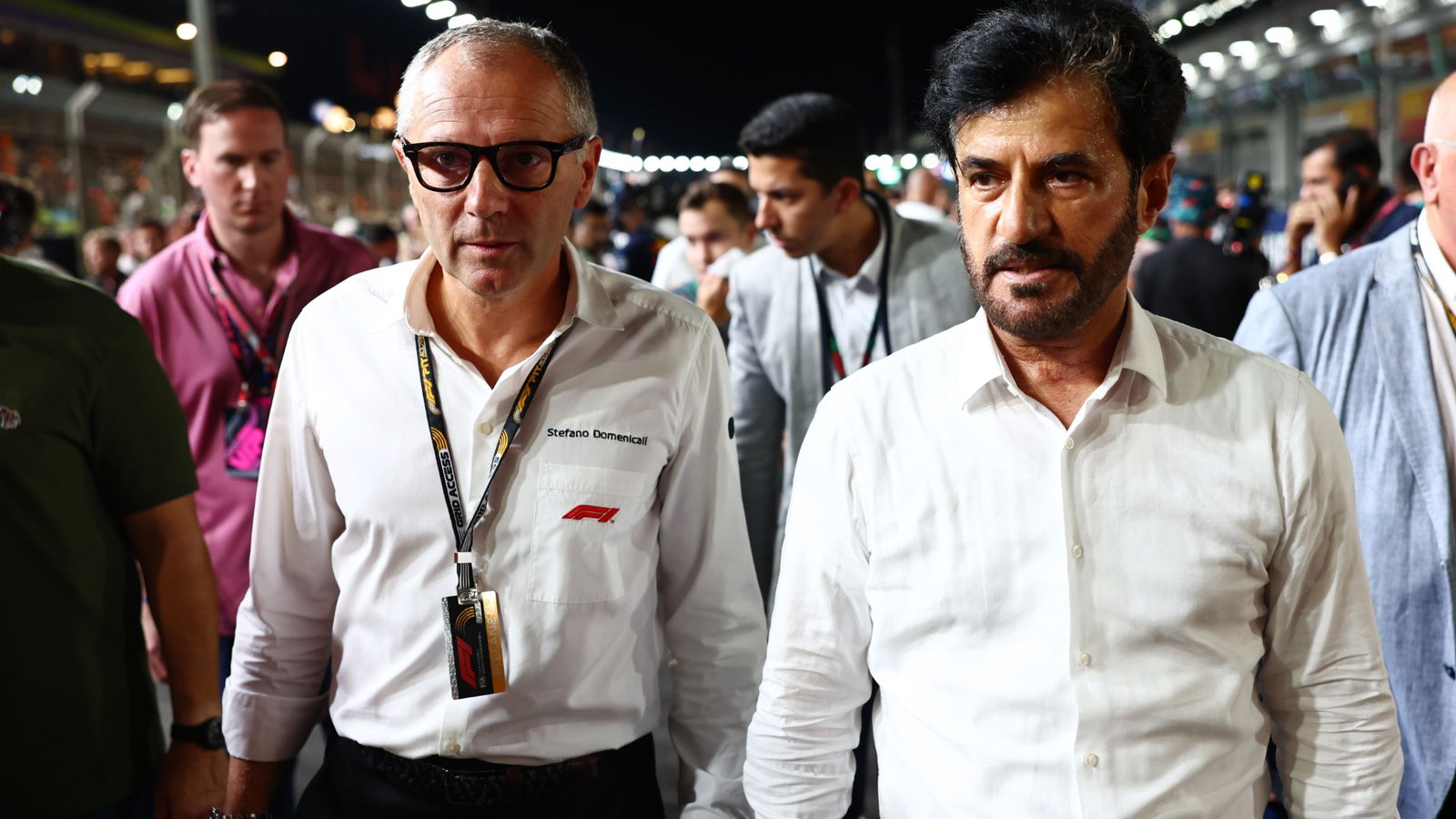 (L to R): Stefano Domenicali (ITA) Form