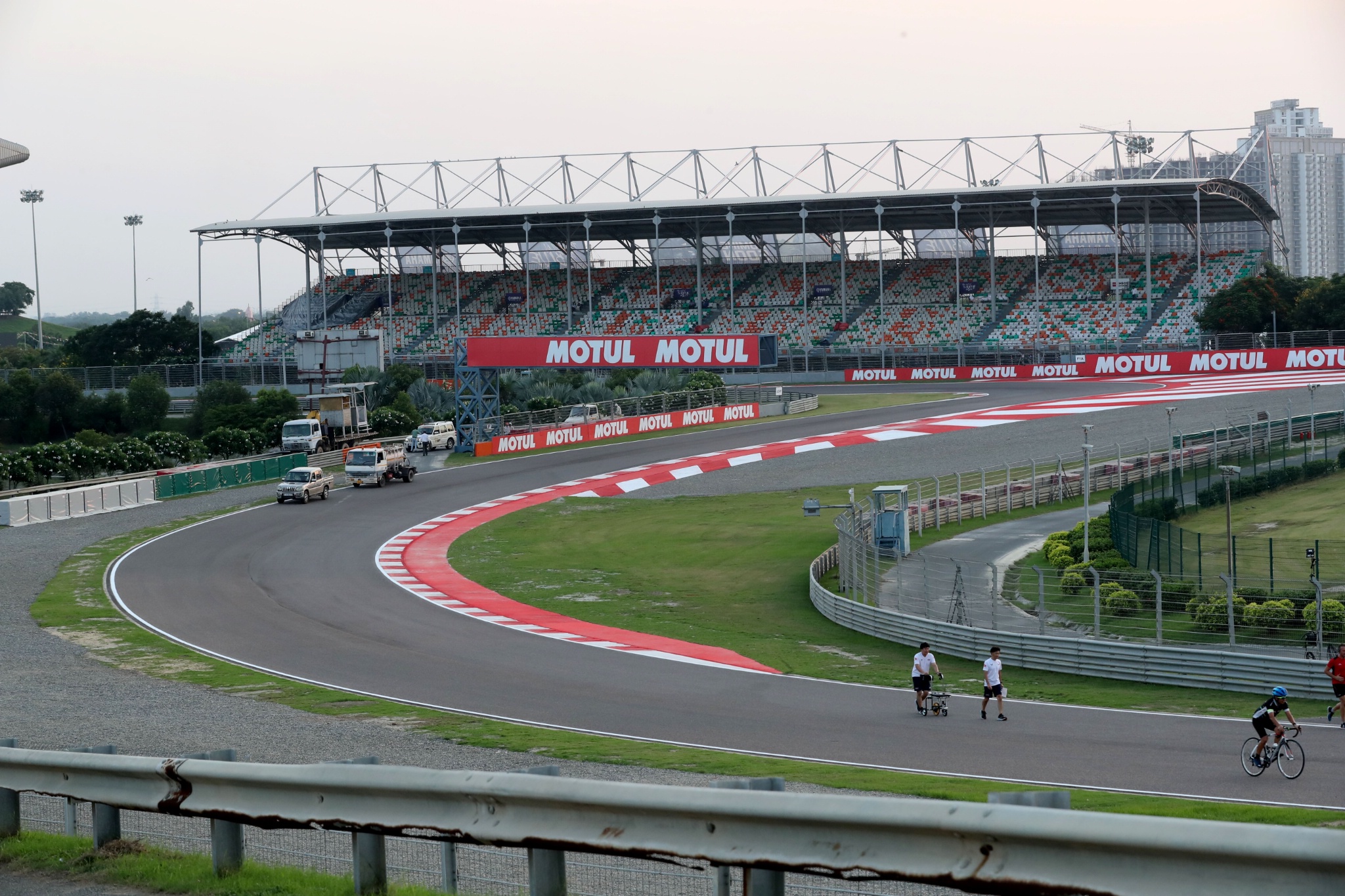 Track and paddock, Indian MotoGP, 20 September