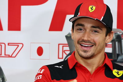 Charles Leclerc (MON) Ferrari in the FIA Press Conference. Formula 1 World Championship, Rd 17, Japanese Grand Prix,