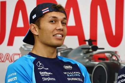 Alexander Albon (THA ) Williams Racing di Konferensi Pers FIA.Kejuaraan Dunia Formula 1, Rd 17, Grand Jepang