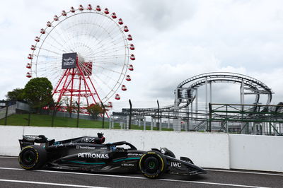 George Russell (GBR ) Mercedes AMG F1 W14.Kejuaraan Dunia Formula 1, Rd 17, Grand Prix Jepang, Suzuka, Jepang,