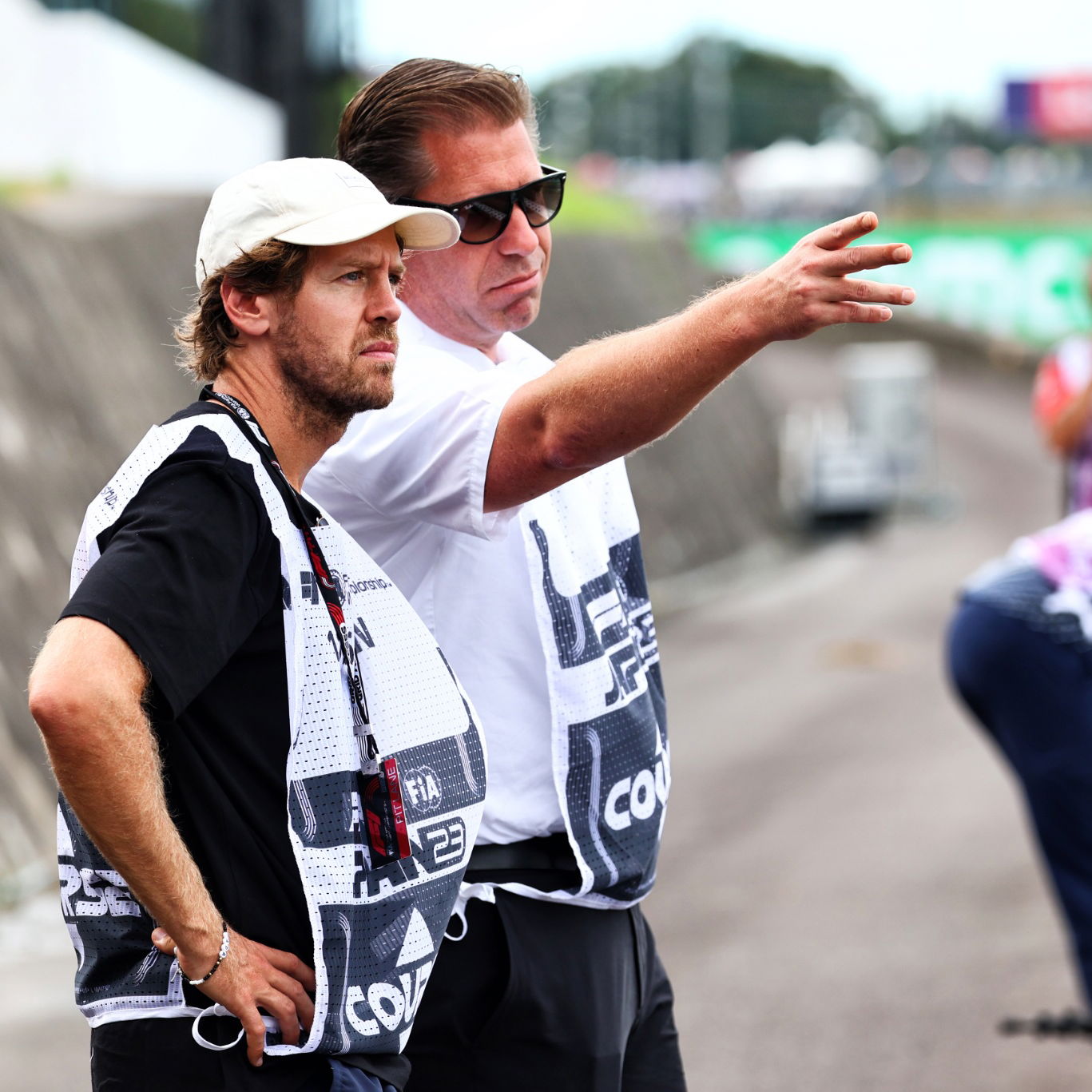 Sebastian Vettel (GER) trackside. Formula 1 World Championship, Rd 17, Japanese Grand Prix, Suzuka, Japan, Practice