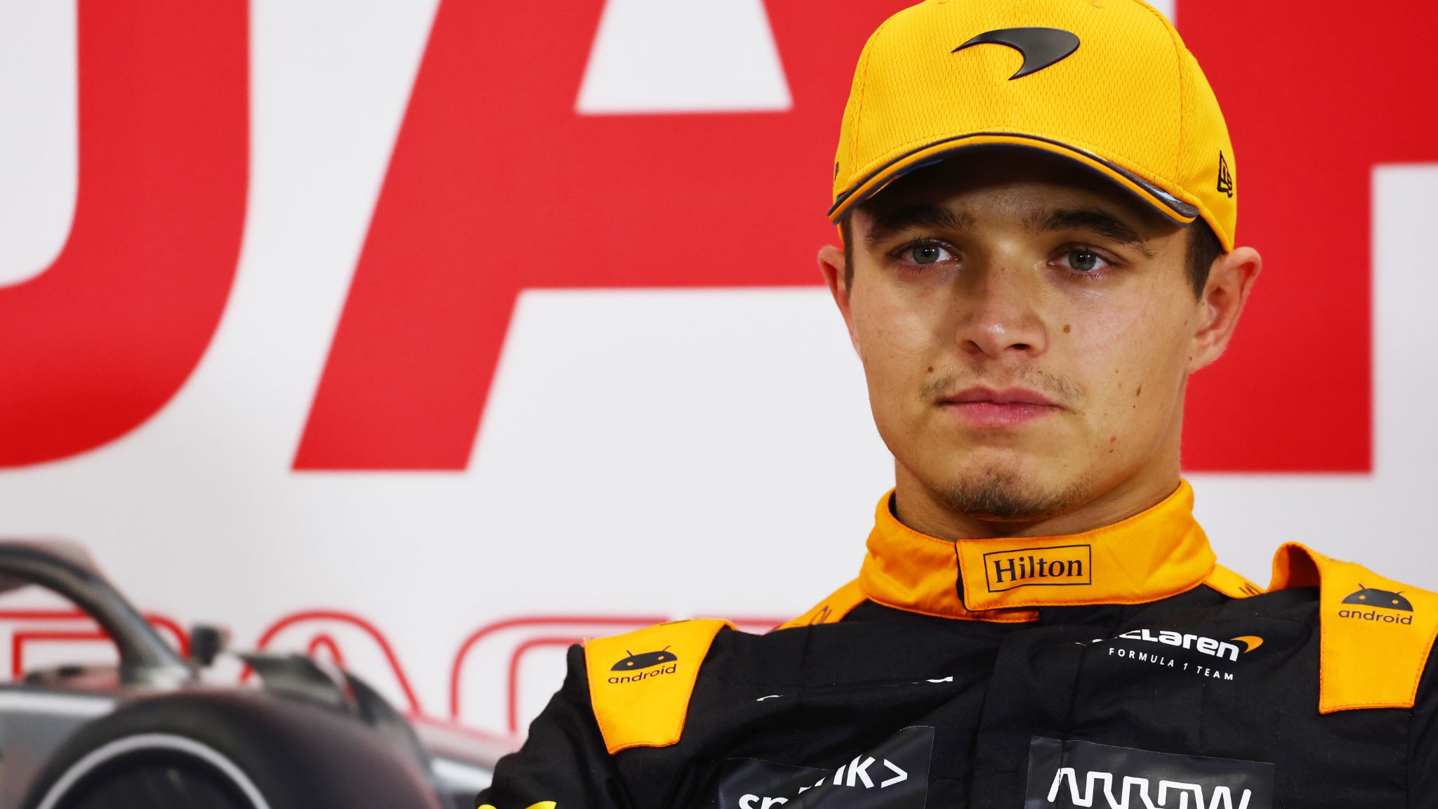 Lando Norris (GBR) McLaren in the FIA Press Conference. Formula 1 World Championship, Rd 17, Japanese Grand Prix, Suzuka,