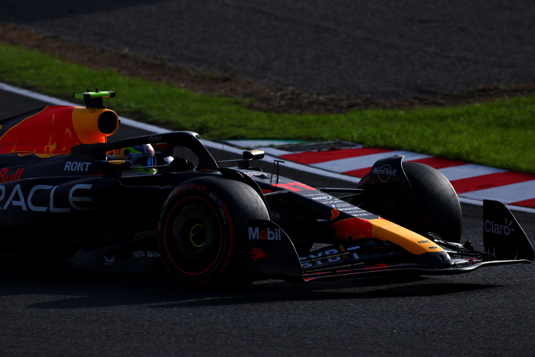 Sergio Perez (MEX) Red Bull Racing RB19. Formula 1 World Championship, Rd 17, Japanese Grand Prix, Suzuka, Japan,