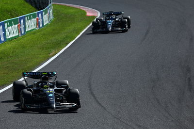 Lewis Hamilton (GBR) Mercedes AMG F1 W14. Formula 1 World Championship, Rd 17, Japanese Grand Prix, Suzuka, Japan, Race