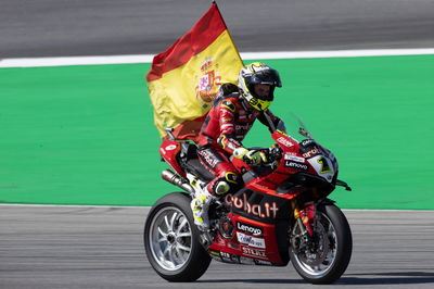 Alvaro Bautista, Superpole race, Portuguese WorldSBK, 1 October