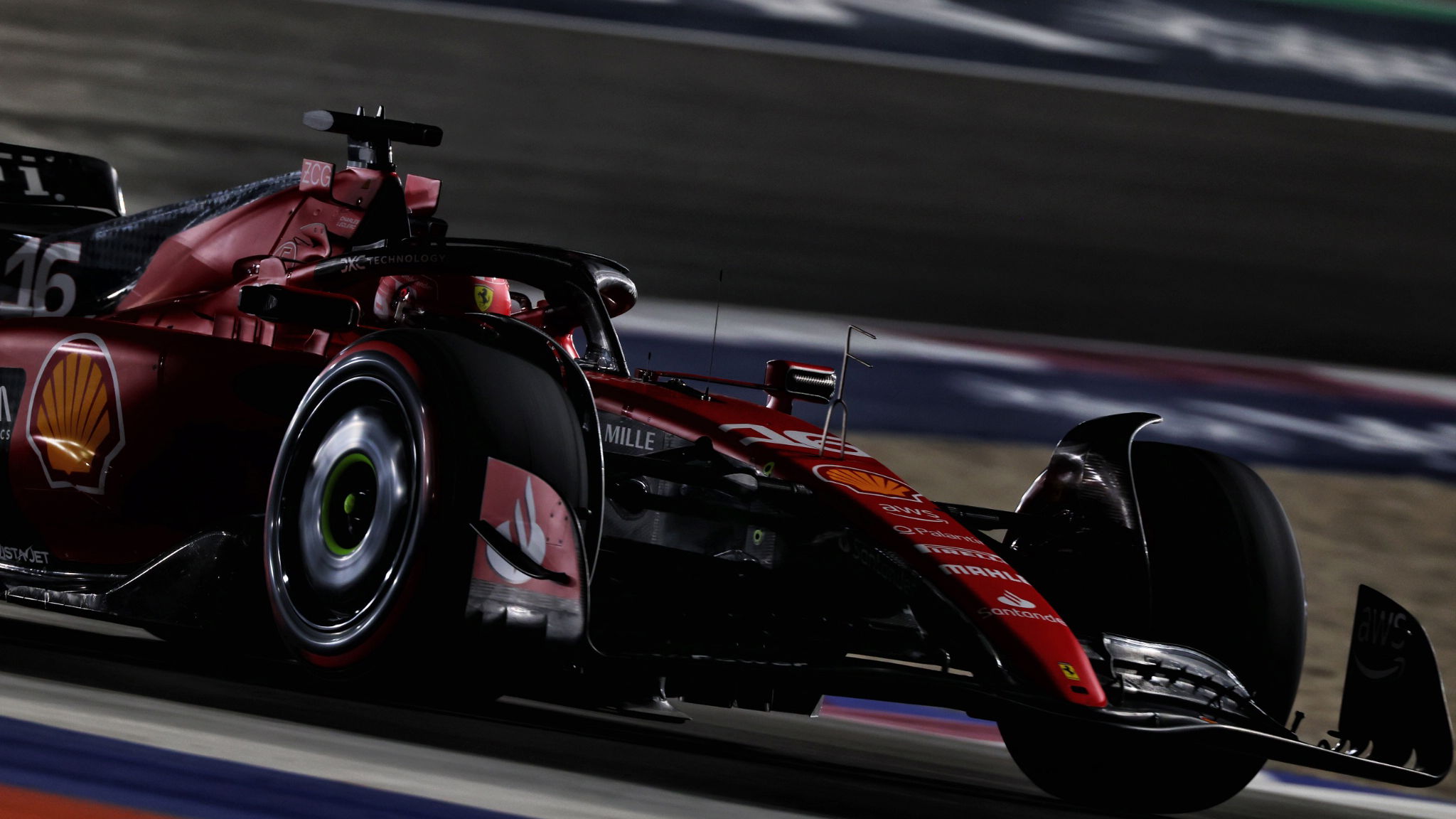 Charles Leclerc (MON) Ferrari SF-23. Formula 1 World Championship, Rd 18, Qatar Grand Prix, Doha, Qatar, Qualifying Day.
