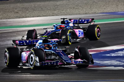 Pierre Gasly (FRA) Alpine F1 Team A523. Formula 1 World Championship, Rd 18, Qatar Grand Prix, Doha, Qatar, Race Day.
-