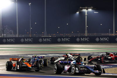 Esteban Ocon (FRA) Alpine F1 Team A523. Formula 1 World Championship, Rd 18, Qatar Grand Prix, Doha, Qatar, Race Day.-