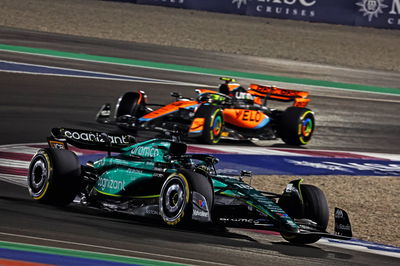 Lance Stroll (CDN) Aston Martin F1 Team AMR23. Formula 1 World Championship, Rd 18, Qatar Grand Prix, Doha, Qatar, Race