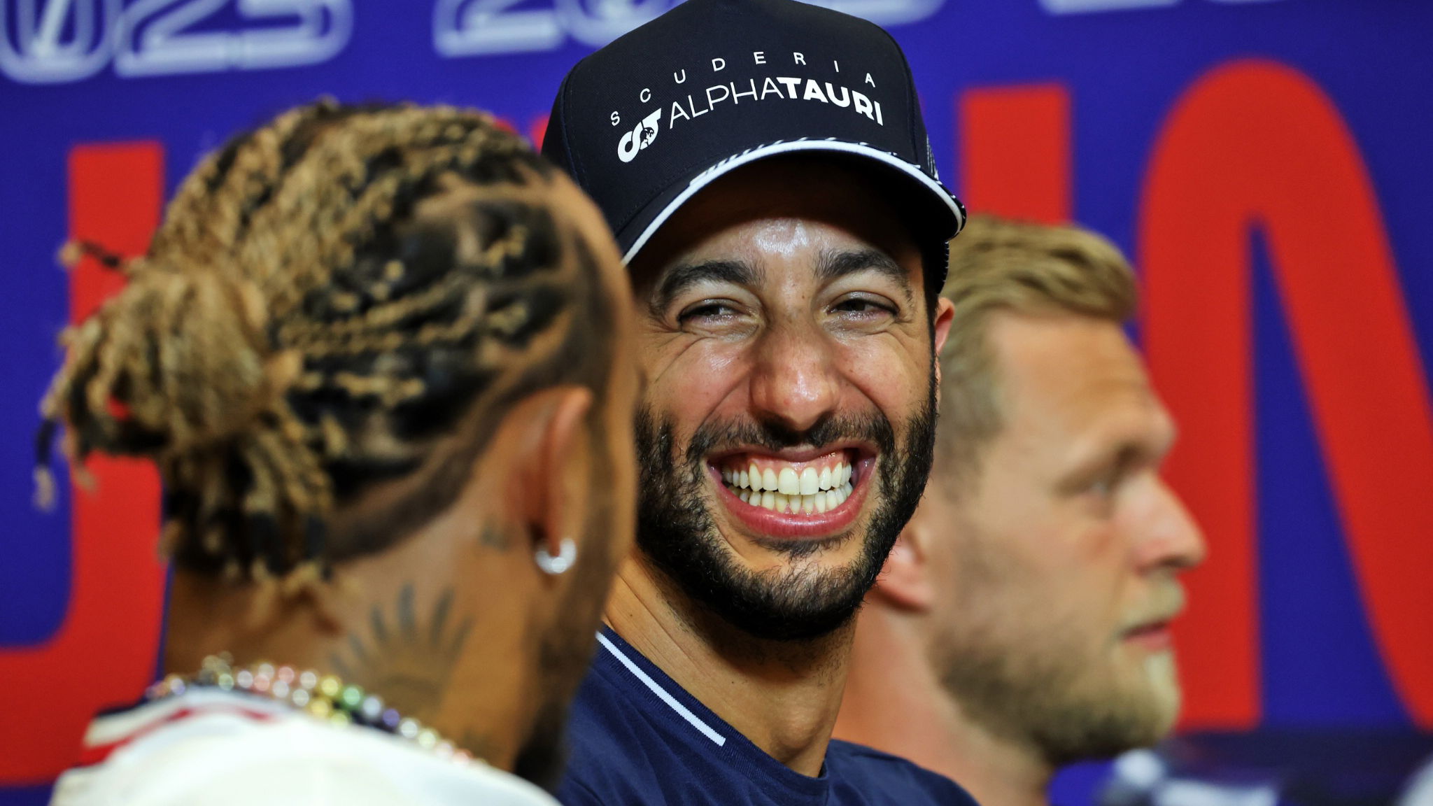 Daniel Ricciardo (AUS) AlphaTauri in the FIA Press Conference. Formula 1 World Championship, Rd 19, United States Grand