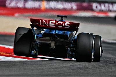 George Russell (GBR) Mercedes AMG F1 W14. Formula 1 World Championship, Rd 19, United States Grand Prix, Austin, Texas,