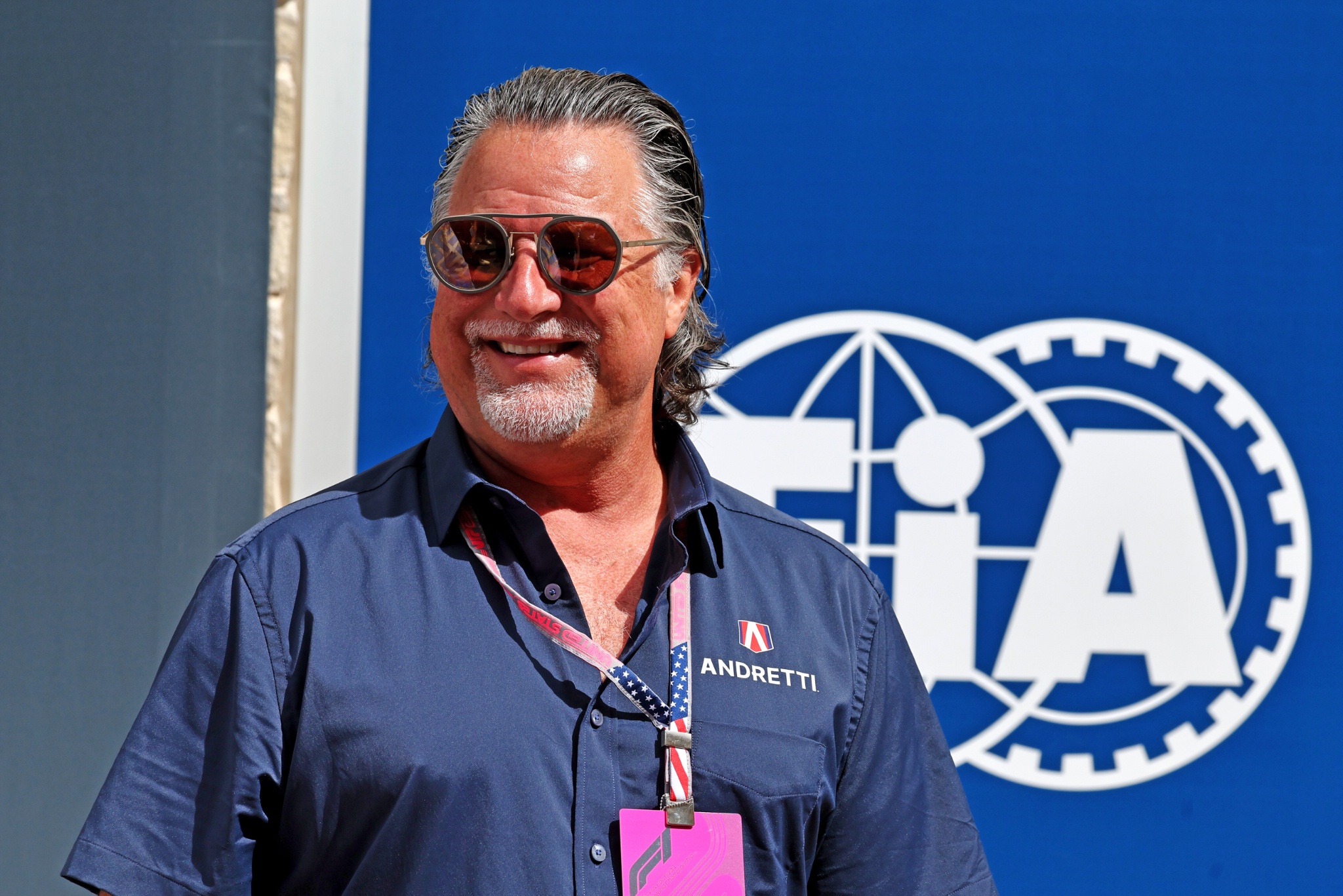 Michael Andretti (AS) ). Kejuaraan Dunia Formula 1, Rd 19, Grand Prix Amerika Serikat, Austin, Texas, AS, Sprint Day.-