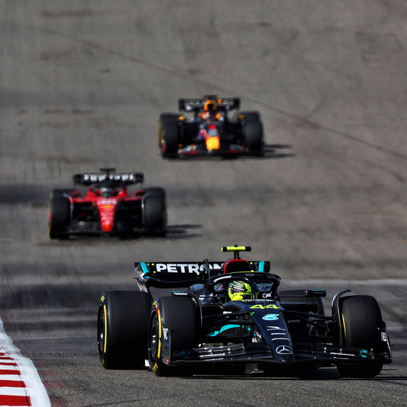 Lewis Hamilton (GBR) Mercedes AMG F1 W14. Formula 1 World Championship, Rd 19, United States Grand Prix, Austin, Texas,