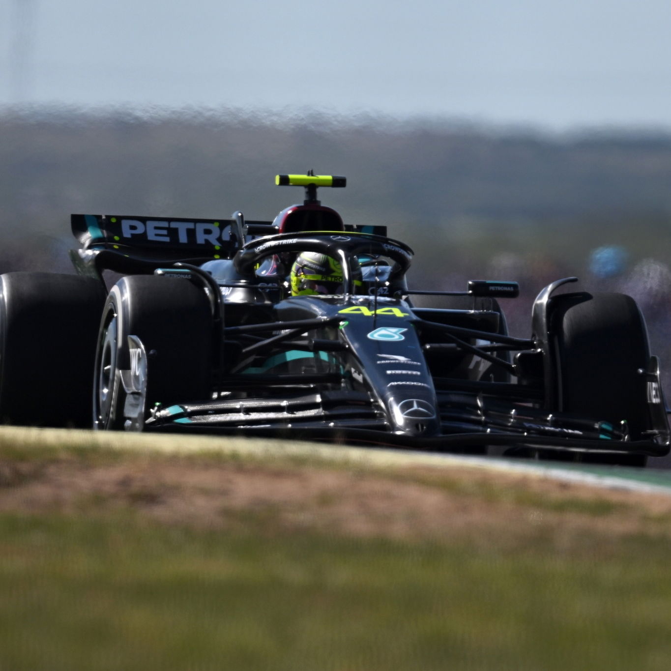 Lewis Hamilton (GBR) Mercedes AMG F1 W14. Formula 1 World Championship, Rd 19, United States Grand Prix, Austin, Texas,